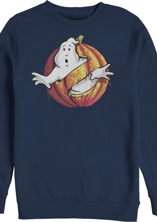 Halloween Logo Ghostbusters Sweatshirt - main product image
