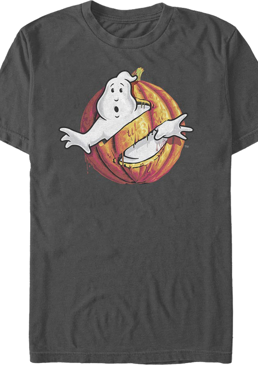 Halloween Logo Ghostbusters T-Shirt - main product image