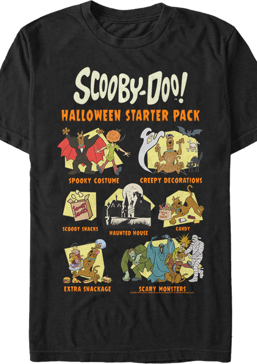 Halloween Starter Pack Scooby-Doo T-Shirt - main product image
