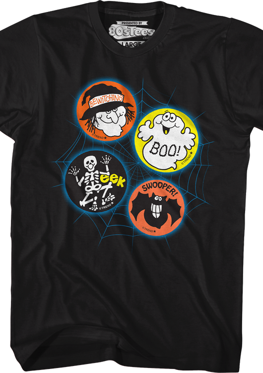 Halloween Stickers Scratch N Sniff T-Shirt - main product image