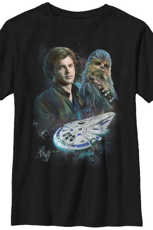 Han and Chewie Solo Star Wars T-Shirtmain product image