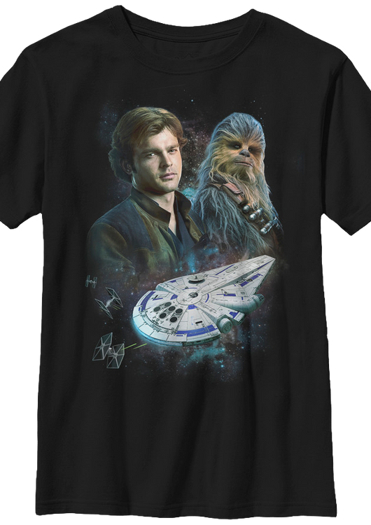 Han and Chewie Solo Star Wars T-Shirt - main product image