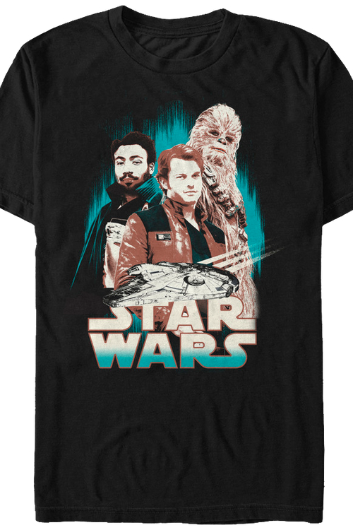 Han Lando Chewie Solo Star Wars T-Shirtmain product image