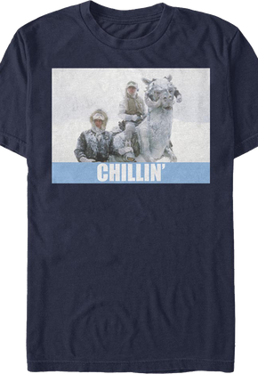 Han Solo and Luke Skywalker Chillin' Star Wars T-Shirt