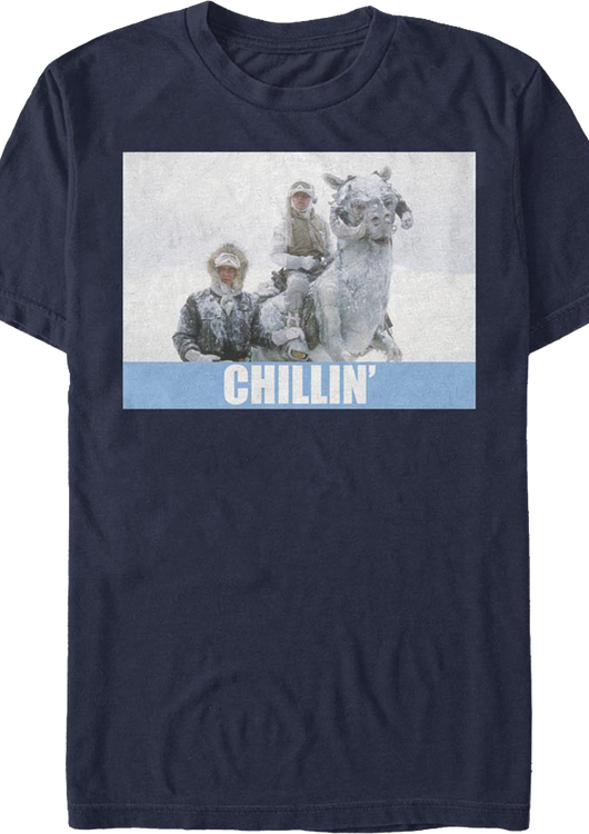 Han Solo and Luke Skywalker Chillin' Star Wars T-Shirt - main product image