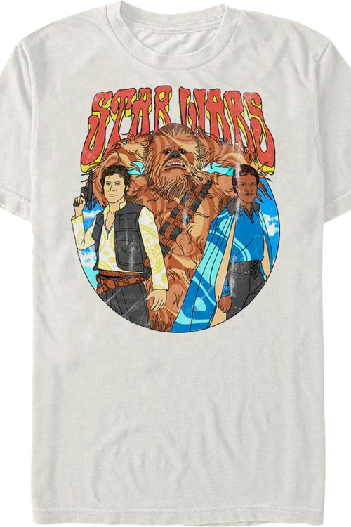 Han Solo Chewbacca Lando Calrissian Star Wars T-Shirtmain product image