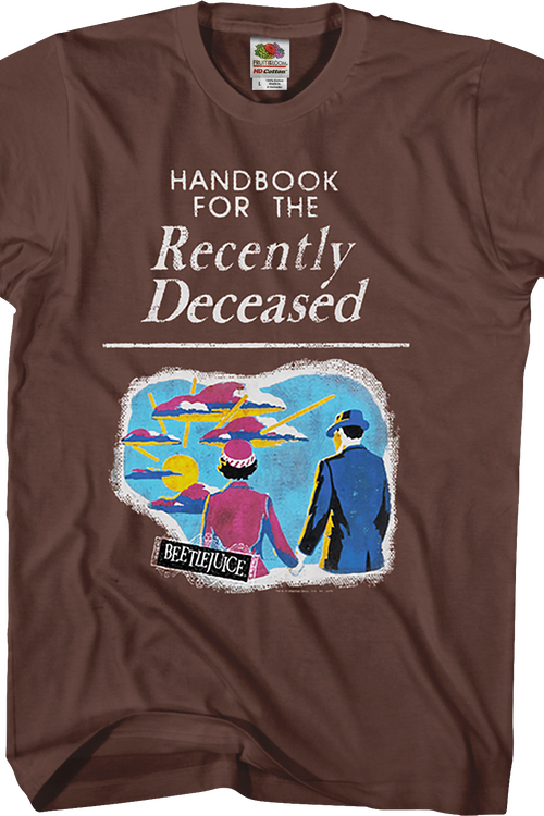 Handbook For The Recently Deceased Beetlejuice T-Shirtmain product image