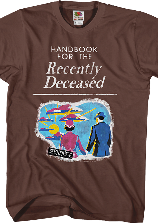 Handbook For The Recently Deceased Beetlejuice T-Shirt - main product image