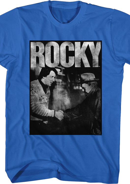 Handshake Mickey And Rocky T-Shirt - main product image
