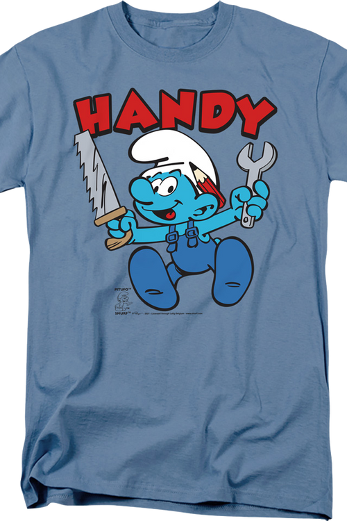Handy Smurf T-Shirtmain product image
