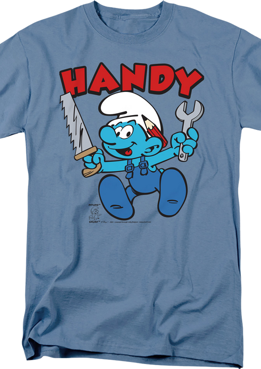 Handy Smurf T-Shirt - main product image