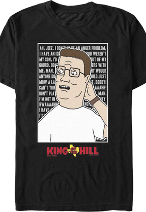 Hank Hill Catchphrases King of the Hill T-Shirt