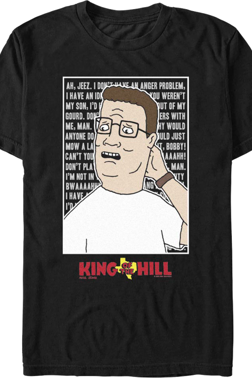 Hank Hill Catchphrases King of the Hill T-Shirtmain product image
