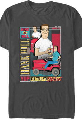 Hank Hill Collage King of the Hill T-Shirt