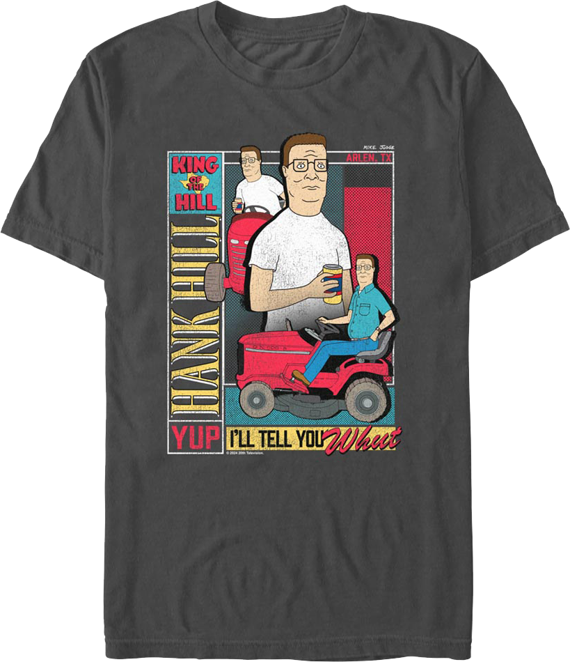Hank Hill Collage King of the Hill TShirt