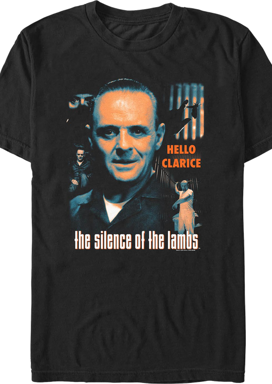Hannibal Lecter Hello Clarice Silence of the Lambs T-Shirt - main product image