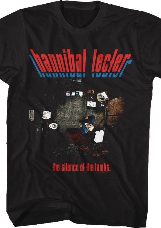 Hannibal Lecter Overhead View Silence of the Lambs T-Shirt - main product image