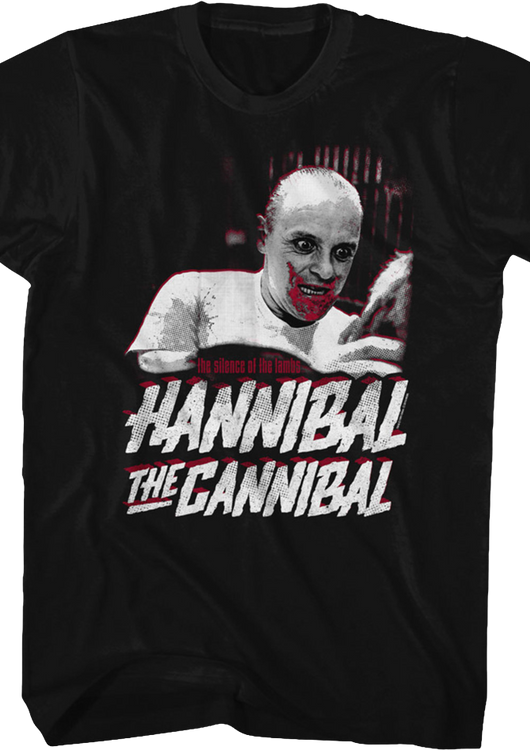 Hannibal the Cannibal Silence of the Lambs T-Shirt - main product image