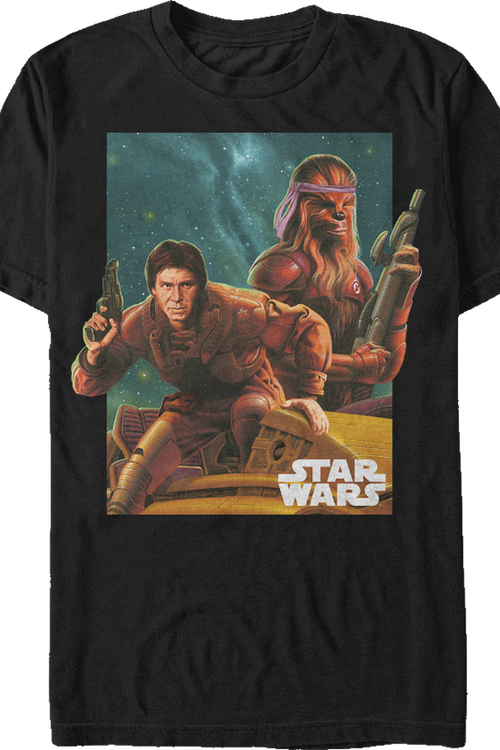 Han and Chewie Star Wars T-Shirtmain product image