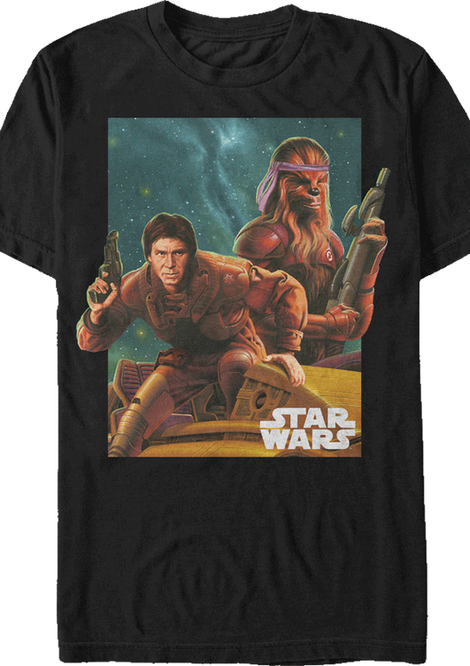Han and Chewie Star Wars T-Shirt - main product image