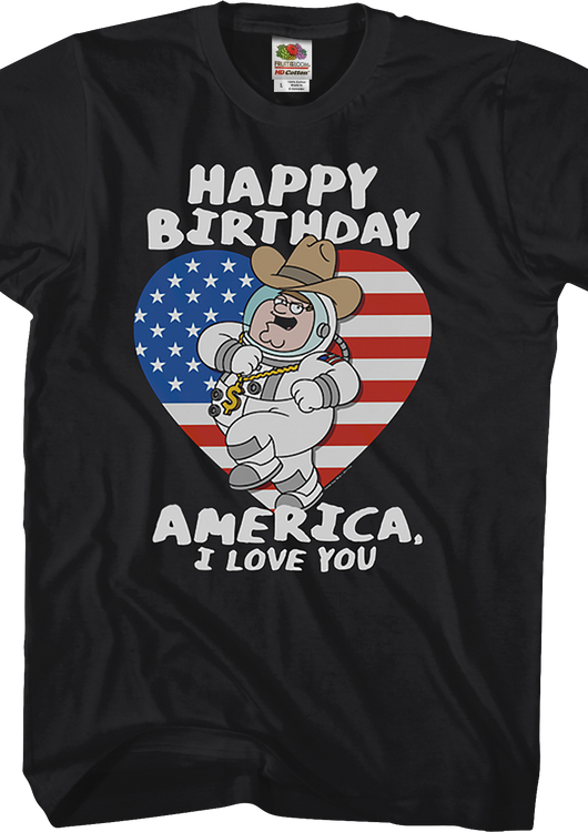 Happy Birthday America Family Guy T-Shirt - main product image