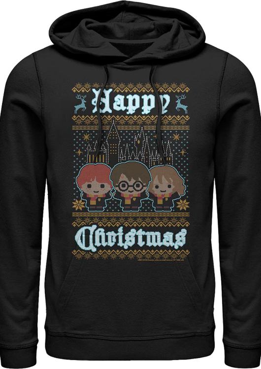 Happy Christmas Harry Potter Hoodie - main product image