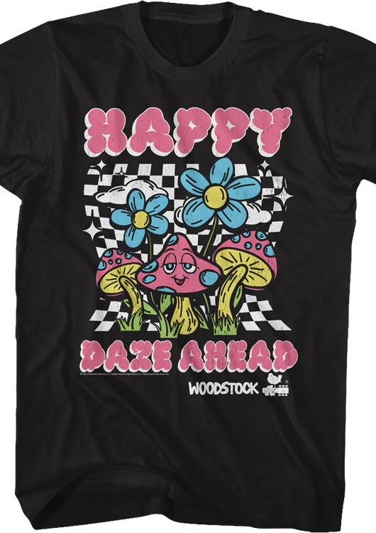 Happy Daze Ahead Woodstock T-Shirt - main product image