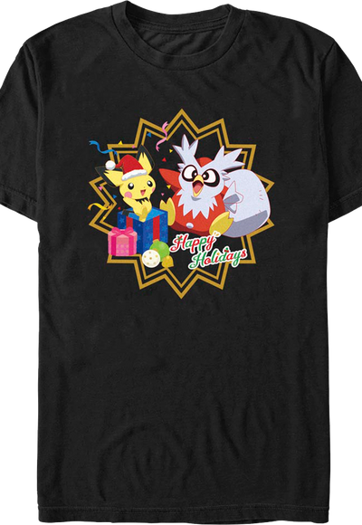 Happy Holidays Pokemon T-Shirt