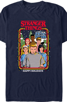 Happy Holidays Stranger Things T-Shirt
