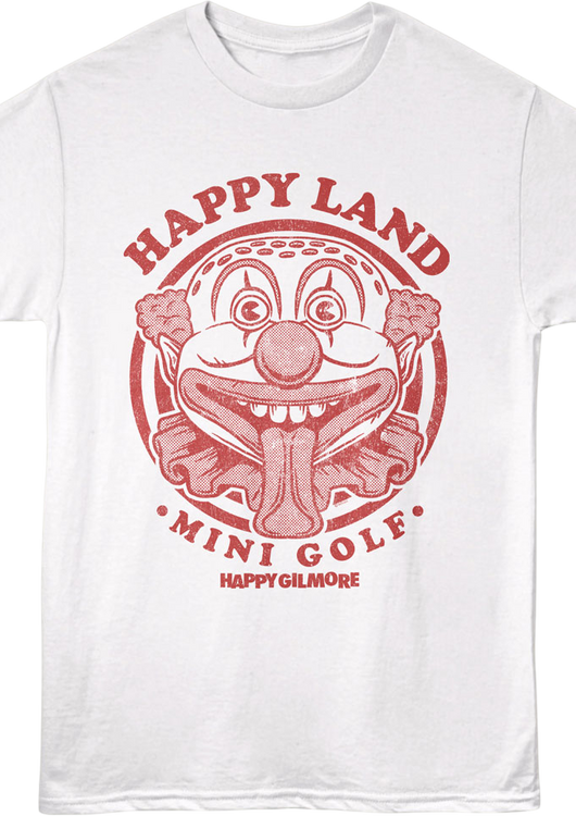Happy Land Clown Happy Gilmore T-Shirt - main product image