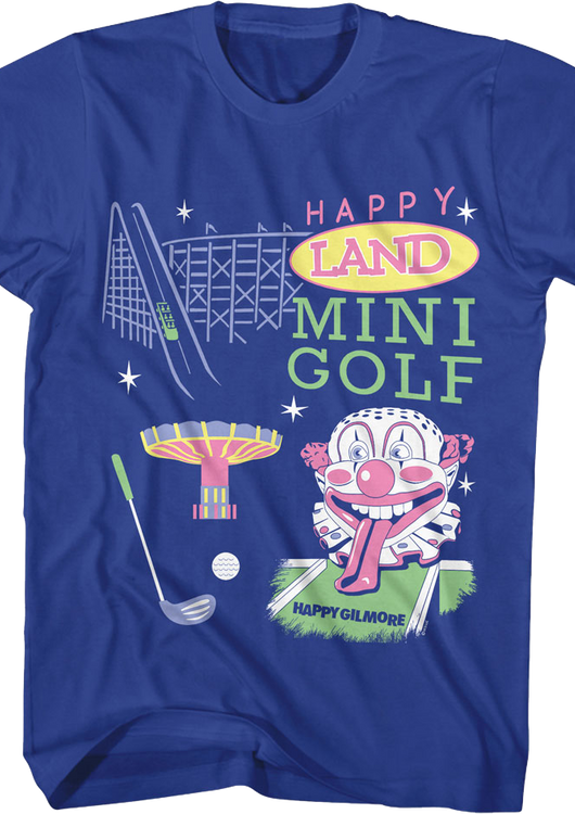 Happy Land Mini Golf Happy Gilmore T-Shirt - main product image