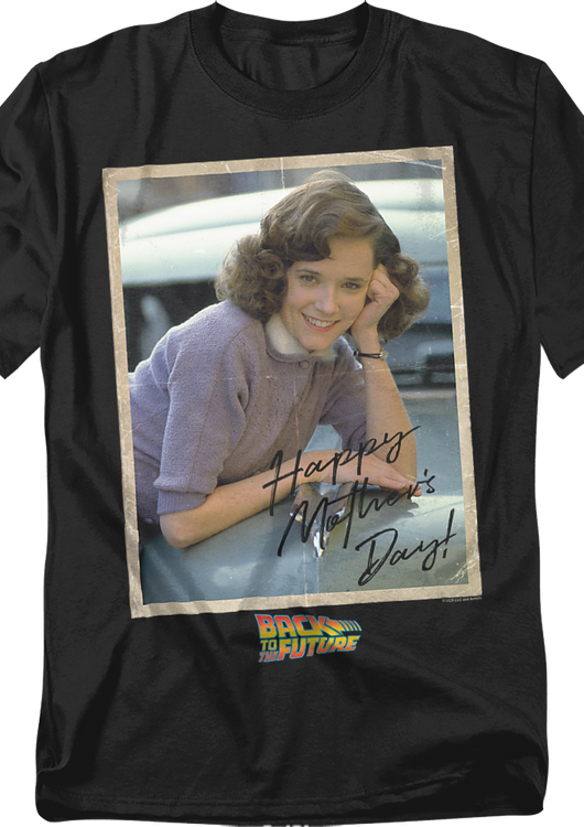 Happy Mother's Day Back To The Future T-Shirt - main product image