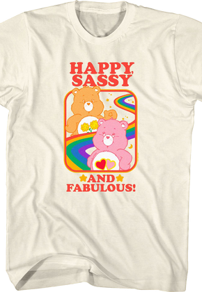 Happy, Sassy And Fabulous Care Bears T-Shirt