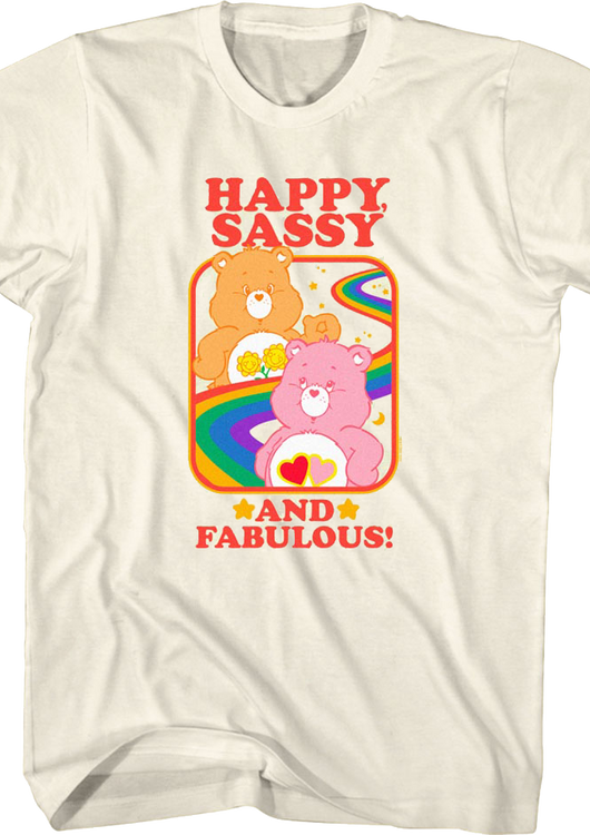 Happy, Sassy And Fabulous Care Bears T-Shirt - main product image