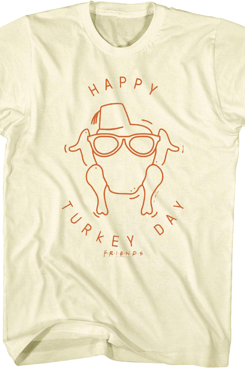 Happy Turkey Day Friends T-Shirtmain product image