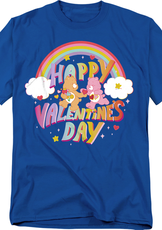 Happy Valentine's Day Care Bears T-Shirt - main product image