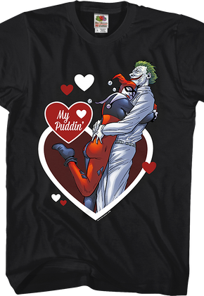 Harley Quinn And The Joker My Puddin' DC Comics T-Shirt