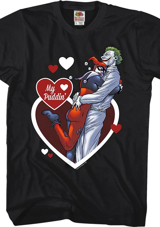 Harley Quinn And The Joker My Puddin' DC Comics T-Shirt - main product image