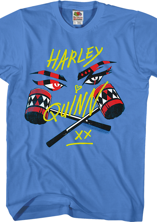 Harley Quinn Eyes Birds Of Prey T-Shirt - main product image