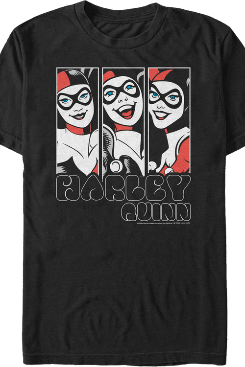 Harley Quinn Panels DC Comics T-Shirt - main product image