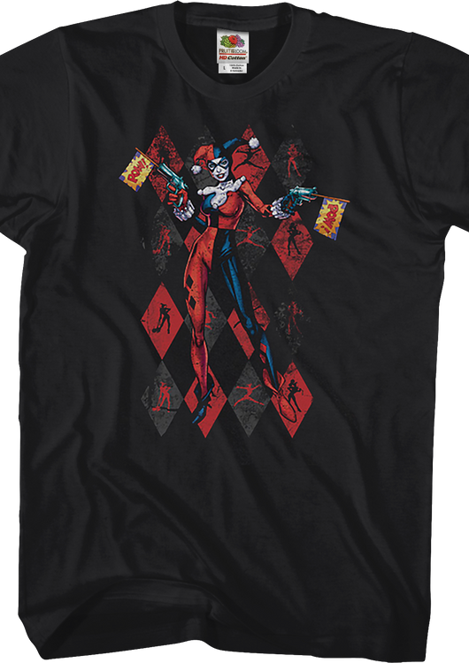 Harley Quinn Pow Pow DC Comics T-Shirt - main product image