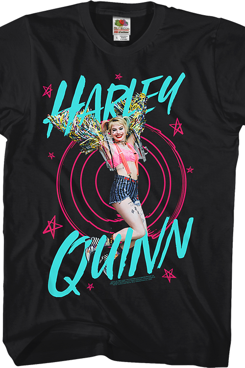 Harley Quinn Target Birds Of Prey T Shirt