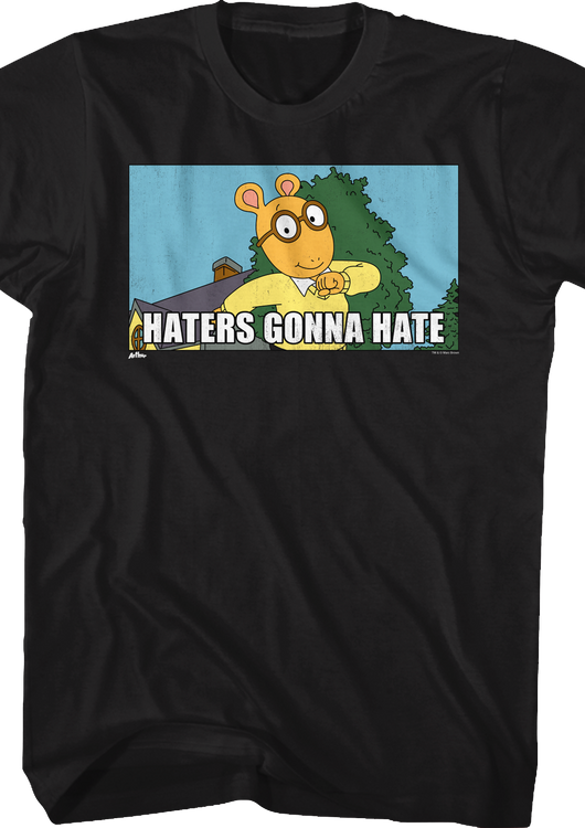 Haters Gonna Hate Arthur T-Shirt - main product image