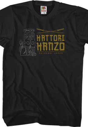 Hattori Hanzo Swords Kill Bill T-Shirt