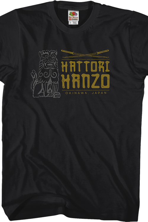 Hattori Hanzo Swords Kill Bill T-Shirt - main product image