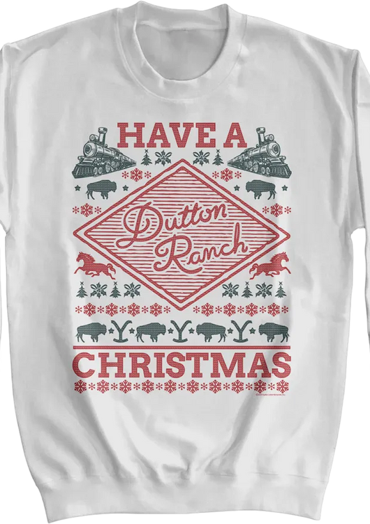 Have A Dutton Ranch Christmas Yellowstone Sweatshirt - main product image