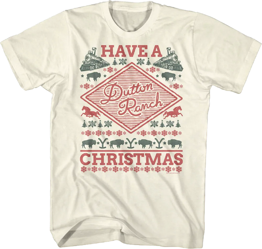 Have A Dutton Ranch Christmas Yellowstone T-Shirt - main product image