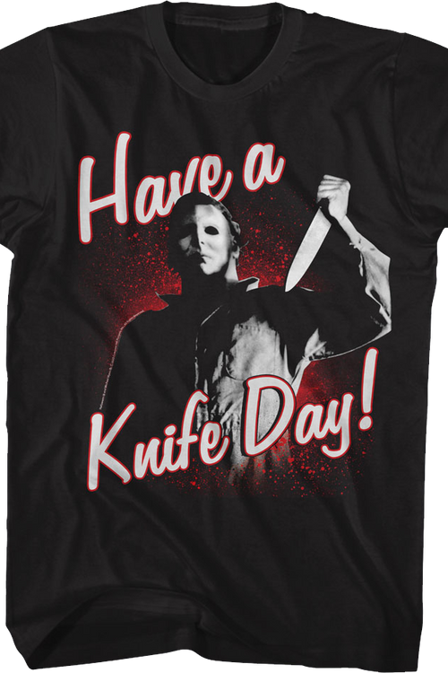 Have a Knife Day Halloween T-Shirt - main product image