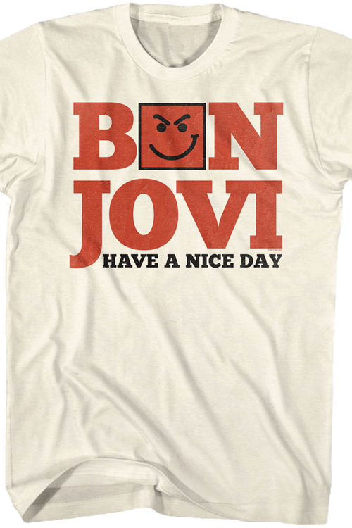 Have A Nice Day Bon Jovi T-Shirt - main product image