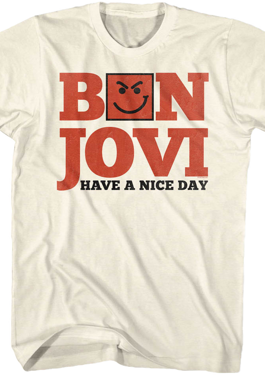 Have A Nice Day Bon Jovi T-Shirt - main product image